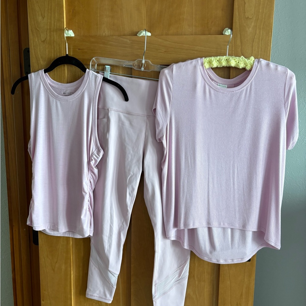 Athleta Activewear three piece Set